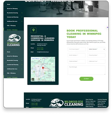 Instalogic Marketing : Wildwood Eco Cleaning